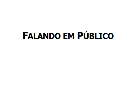 Falando em Público