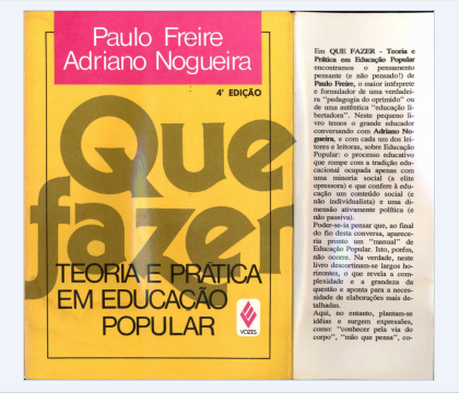 Teoria e Prática em Educação Popular