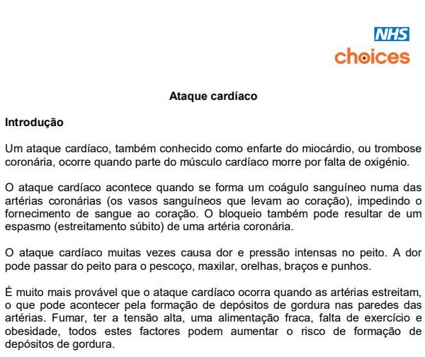 Ataque cardíaco