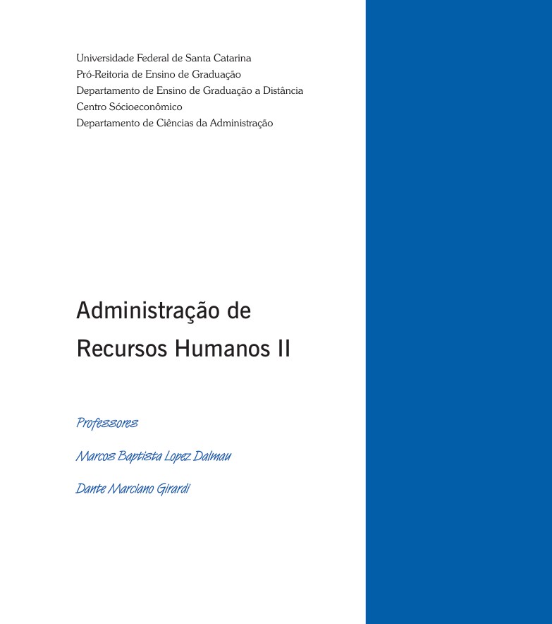 Administração de Recursos Humanos I